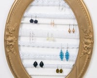 DIY Earring Organization