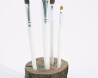 DIY Makeup Brush Storage