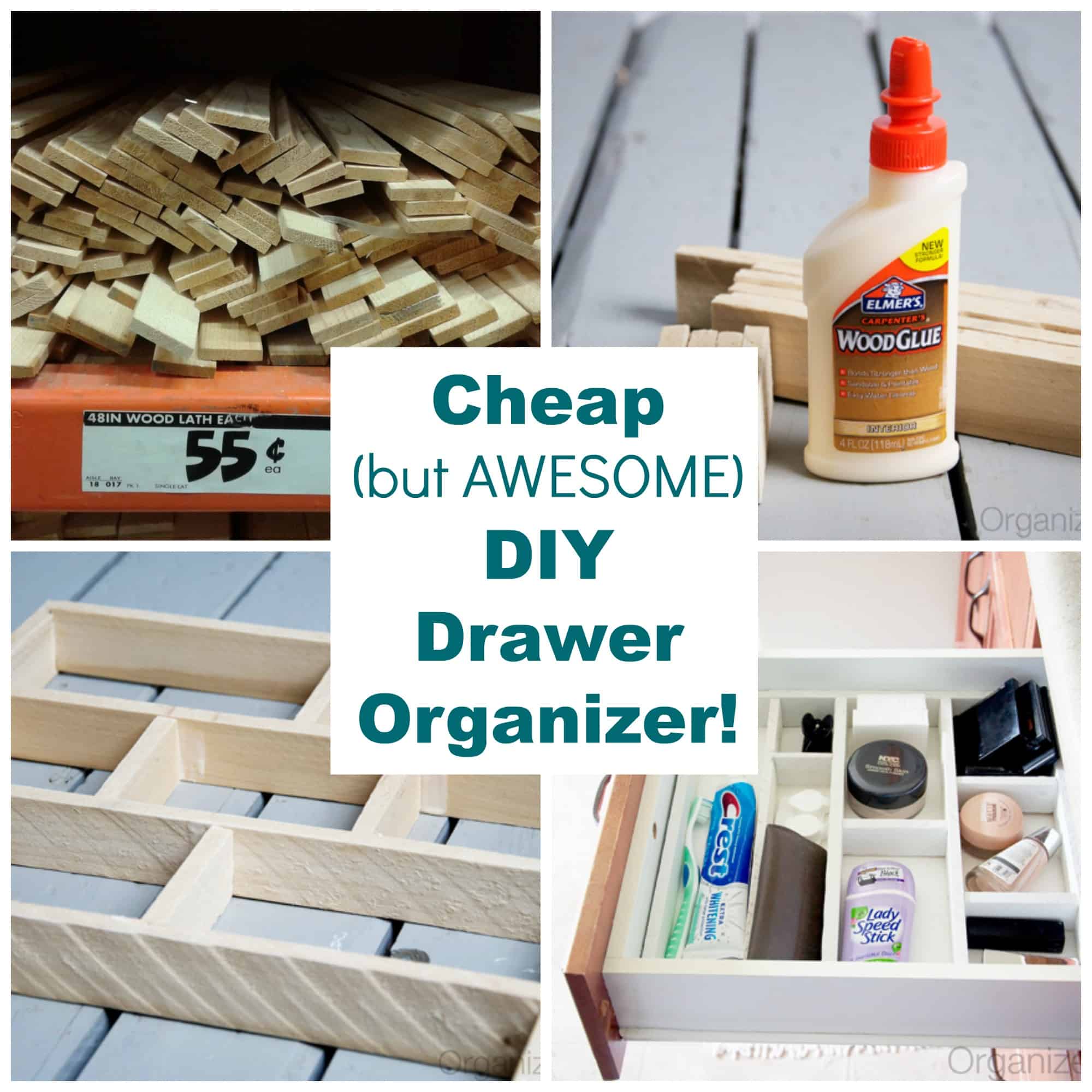 Drawer Organizer DIY Organization Project The Organized Mom