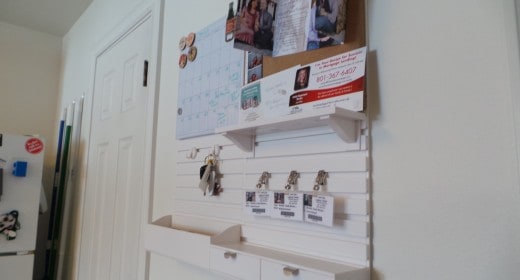 Command Central (Or the Martha Stewart Home Office Wall Manager)