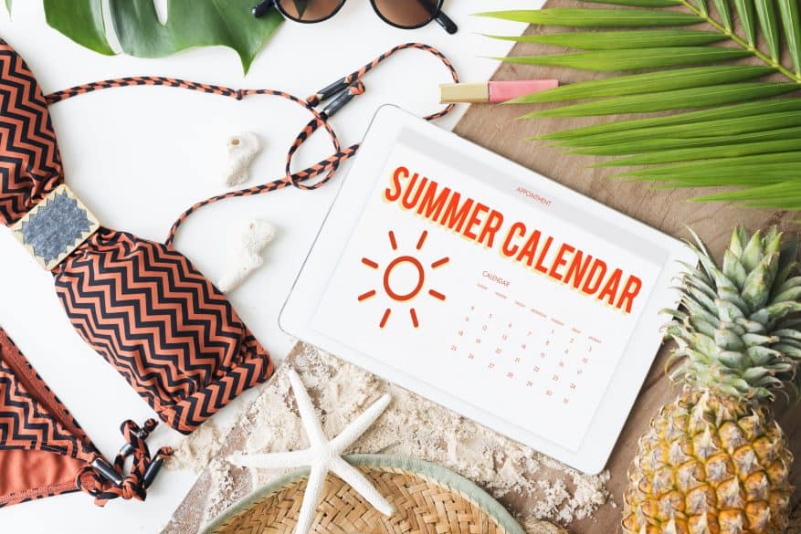 create summer calendar