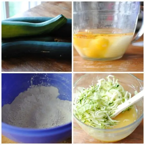 steps for zucchini bread