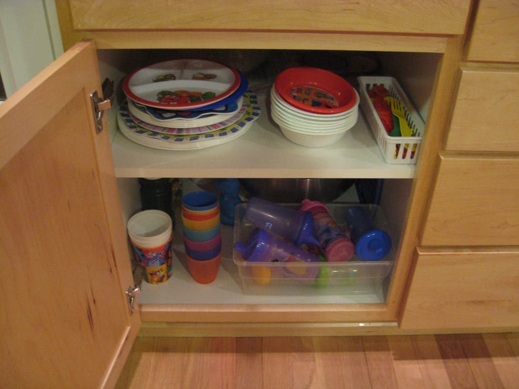 cupboard organization