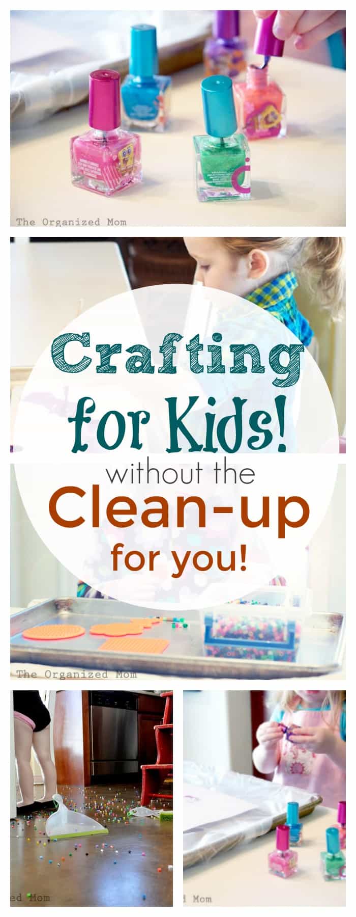 crafting for kids without the cleanup for you