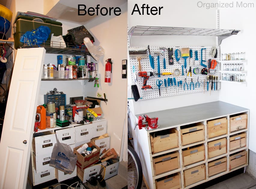 Garage Organization Update - The Organized Mom