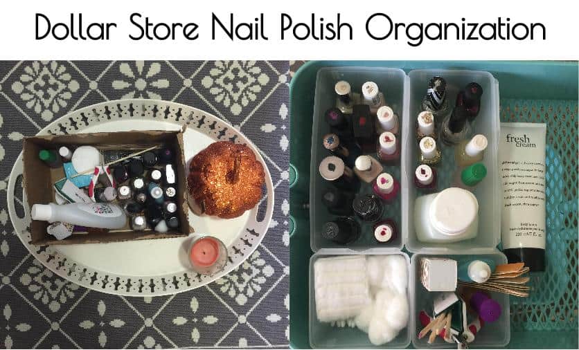 Dollar Tree Storage Idea, How To Store Press On Nails