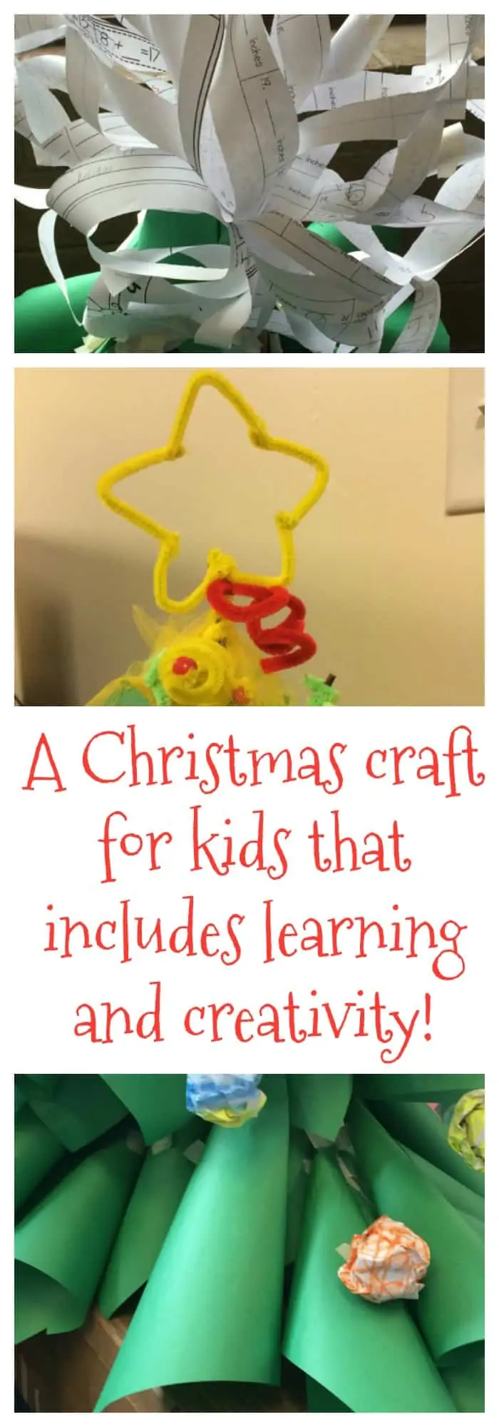 DIY and Crafts--A Christmas Craft for Kids that Includes Learning and Creativity--The Organized Mom