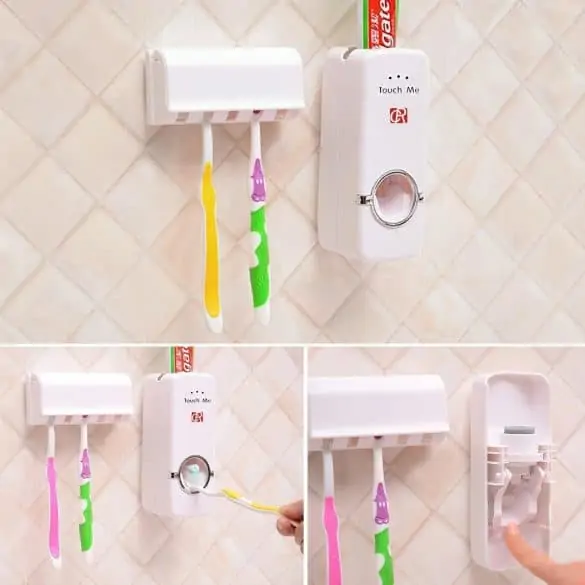 hands free toothpaste pump