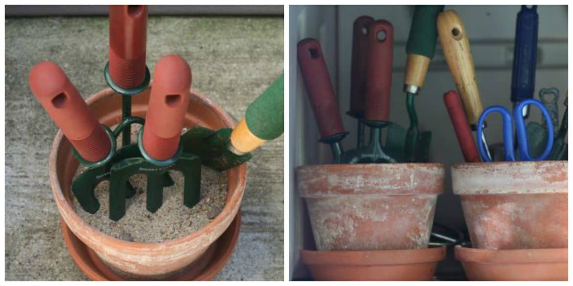 pot and small tool storage