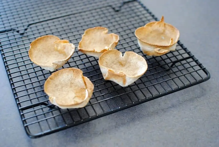 making taco bowls