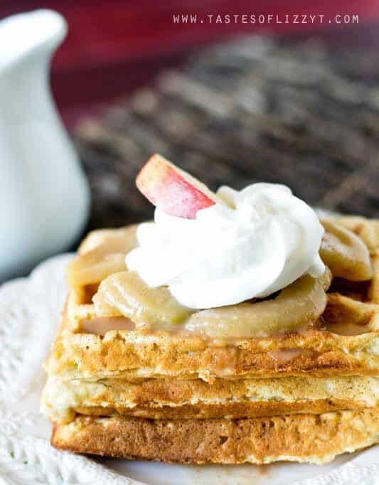 Apple-Waffles-with-Cinnamon-Apple-Syrup-Recipe-7