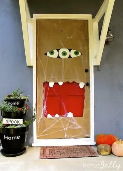 Halloween door decorations