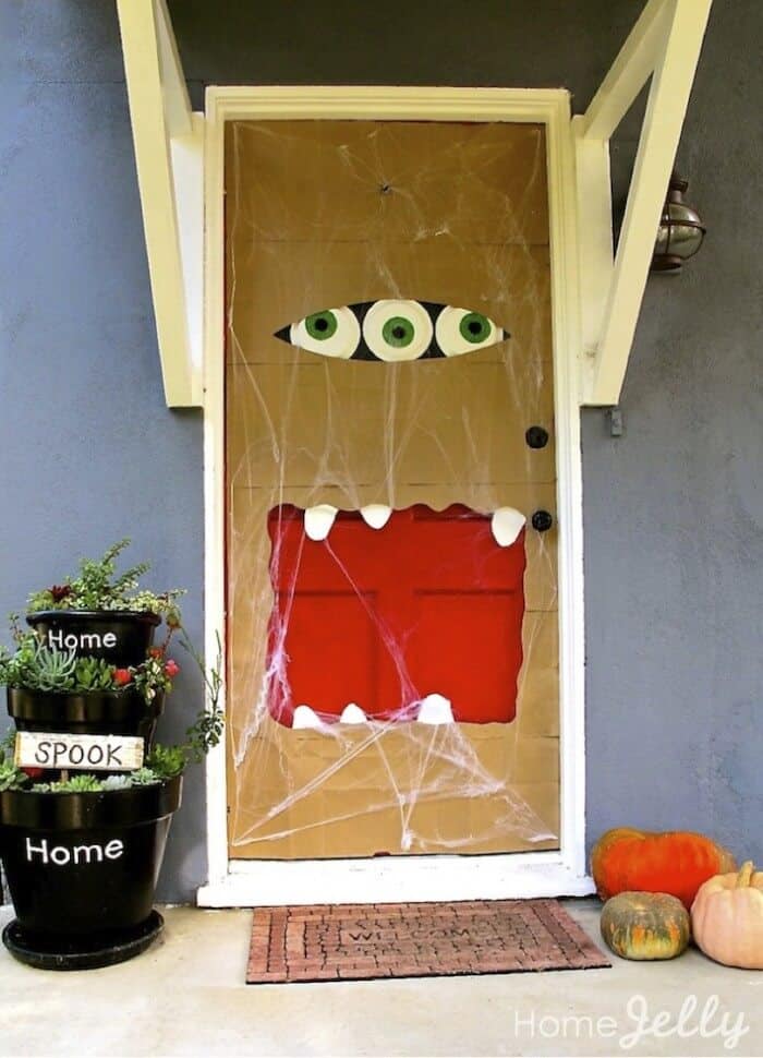 Halloween door decorations