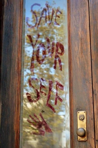 Halloween door decorations 