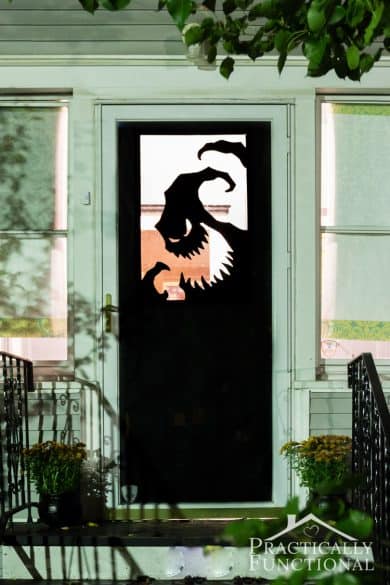 Halloween door decorations 