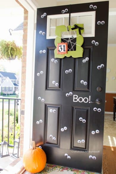 Halloween door decorations 