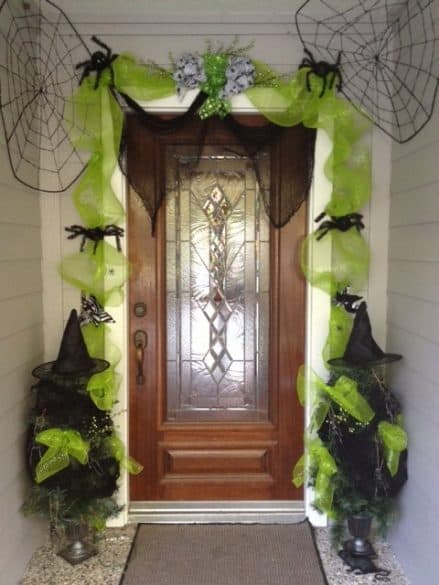 Halloween door decorations