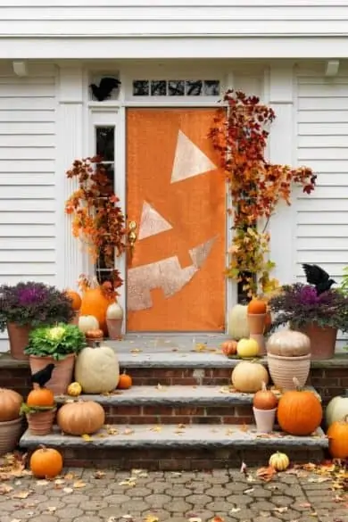 Halloween door decorations 