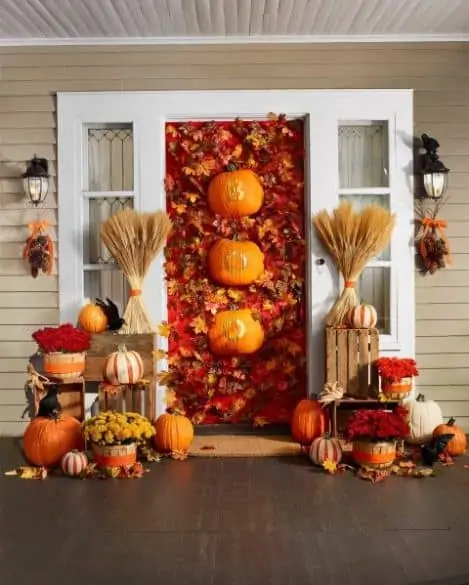 Halloween door decorations