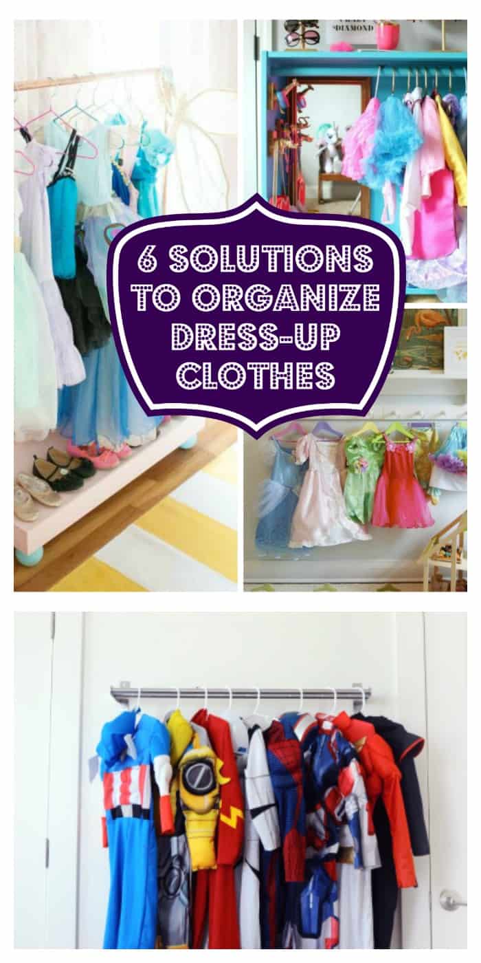 dress up clothes organizer