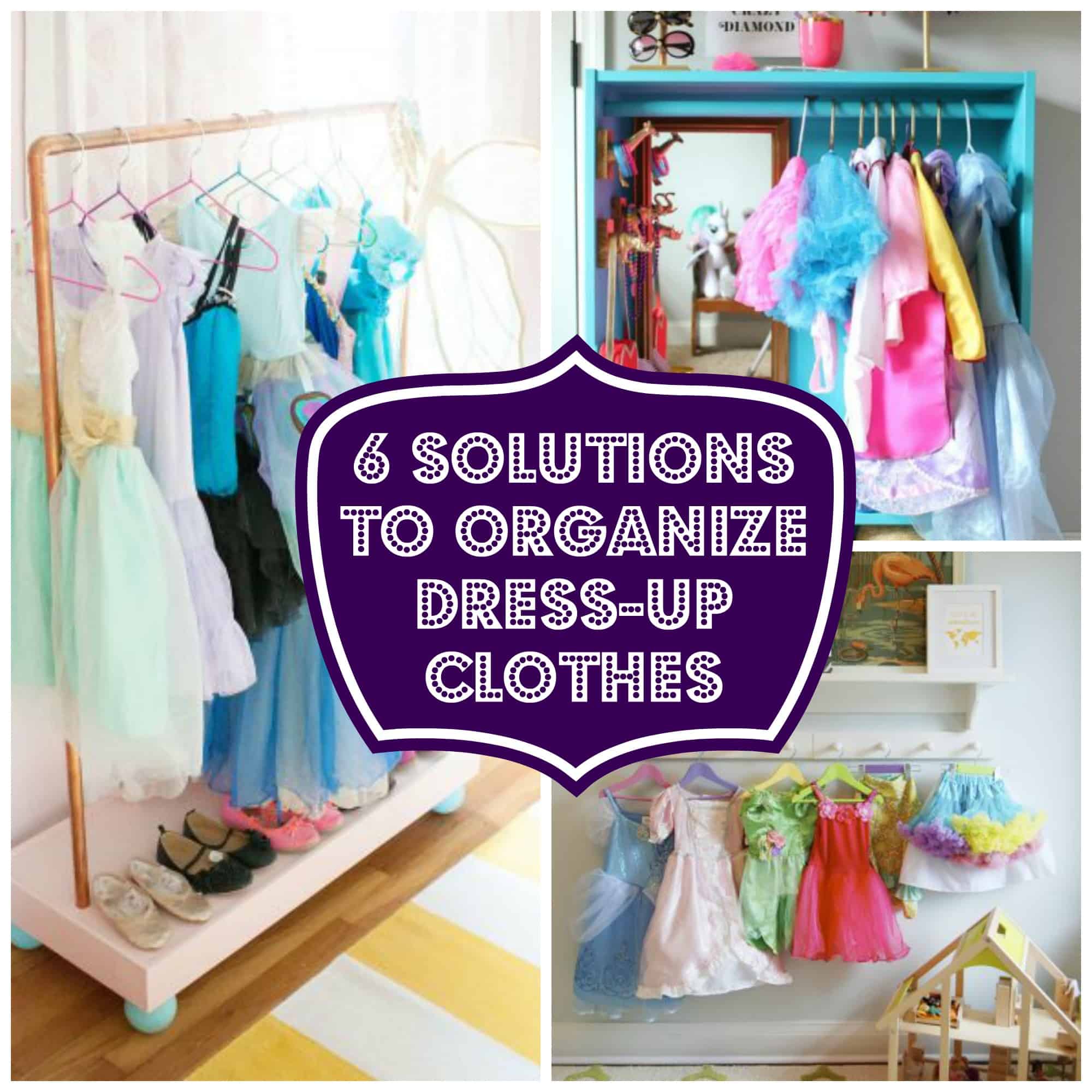 kids dress up organizer