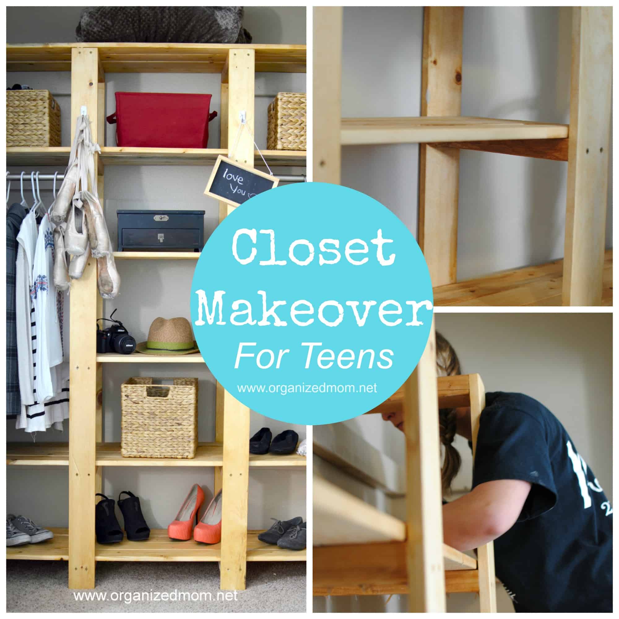 Teen Girl Closet Makeover