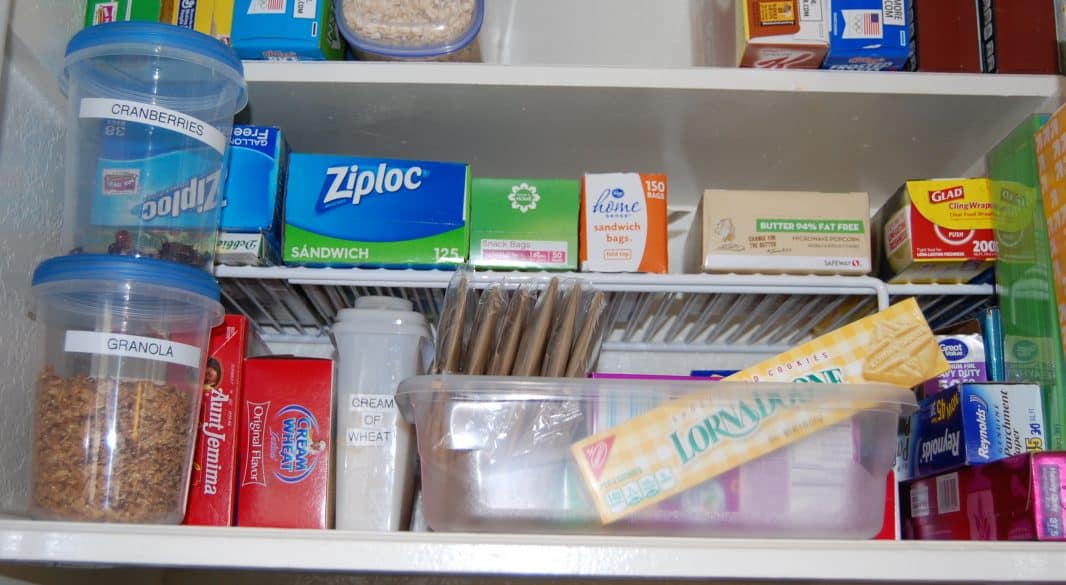 maximize space in your pantry