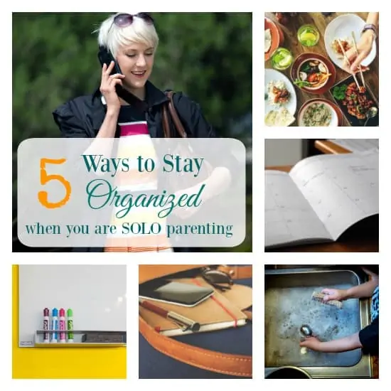 6 Organization Hacks for Solo Parenting