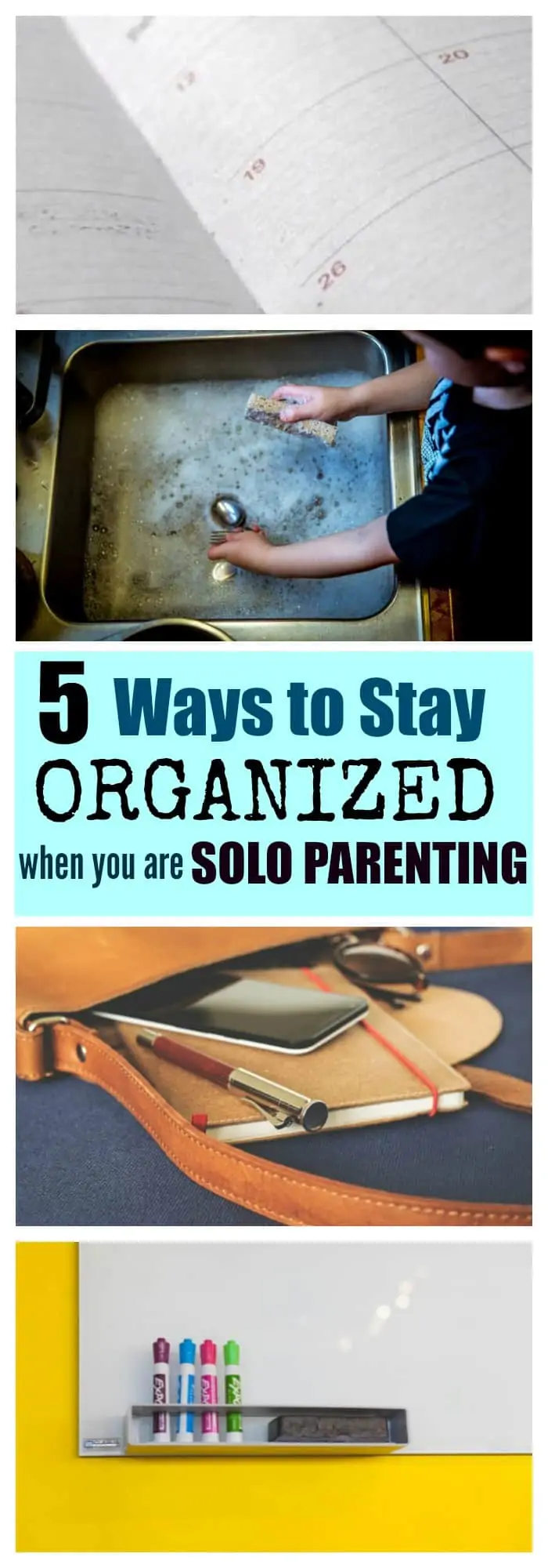 6 Organization Hacks for Solo Parenting