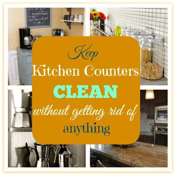 Keeping Kitchen Counters Clear