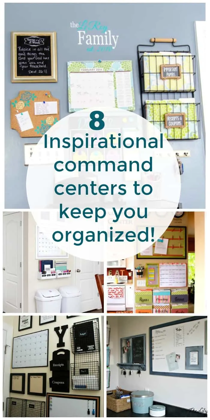 Family Command Center Ideas to Keep You Organized