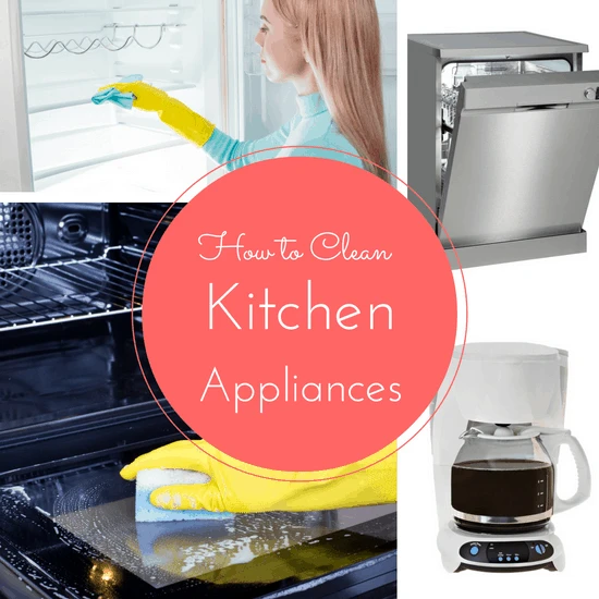 How to clean any kitchen appliance!