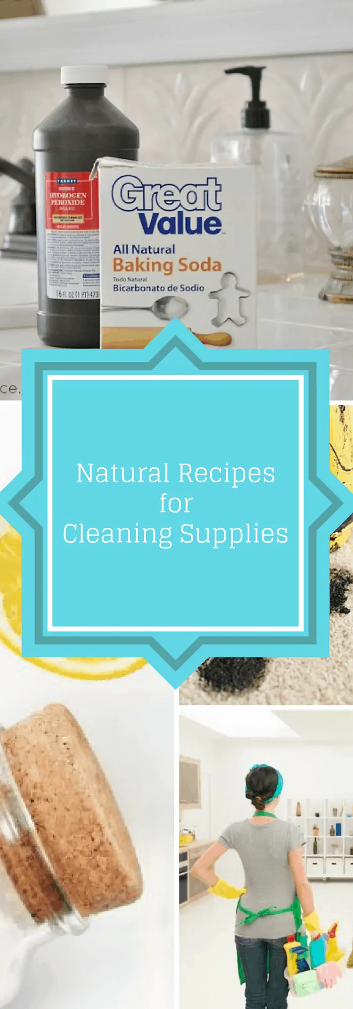 Natural recipes for cleaning