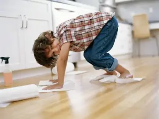 bathroom chores for toddlers