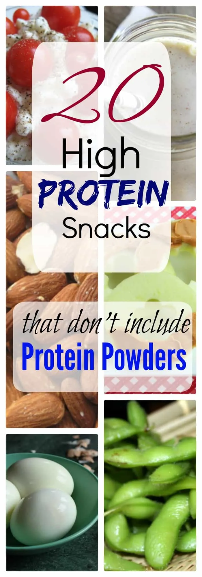 20 High protein snack ideas that dont include protein powders