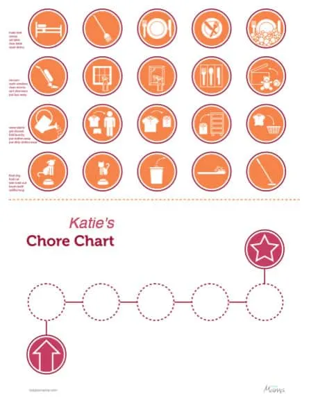 picture chore chart