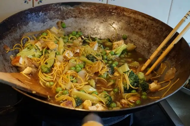 plant based veggie stir fry