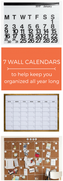 7 Wall Calendars to Help Keep You Organized All Year Long – The ...