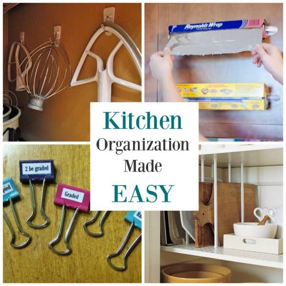 Kitchen organization made easy with 5 simple hacks