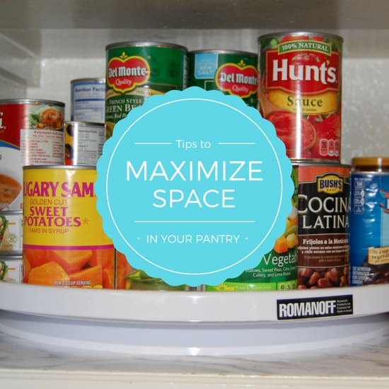 How to Maximize Space in Your Pantry The Organized Mom