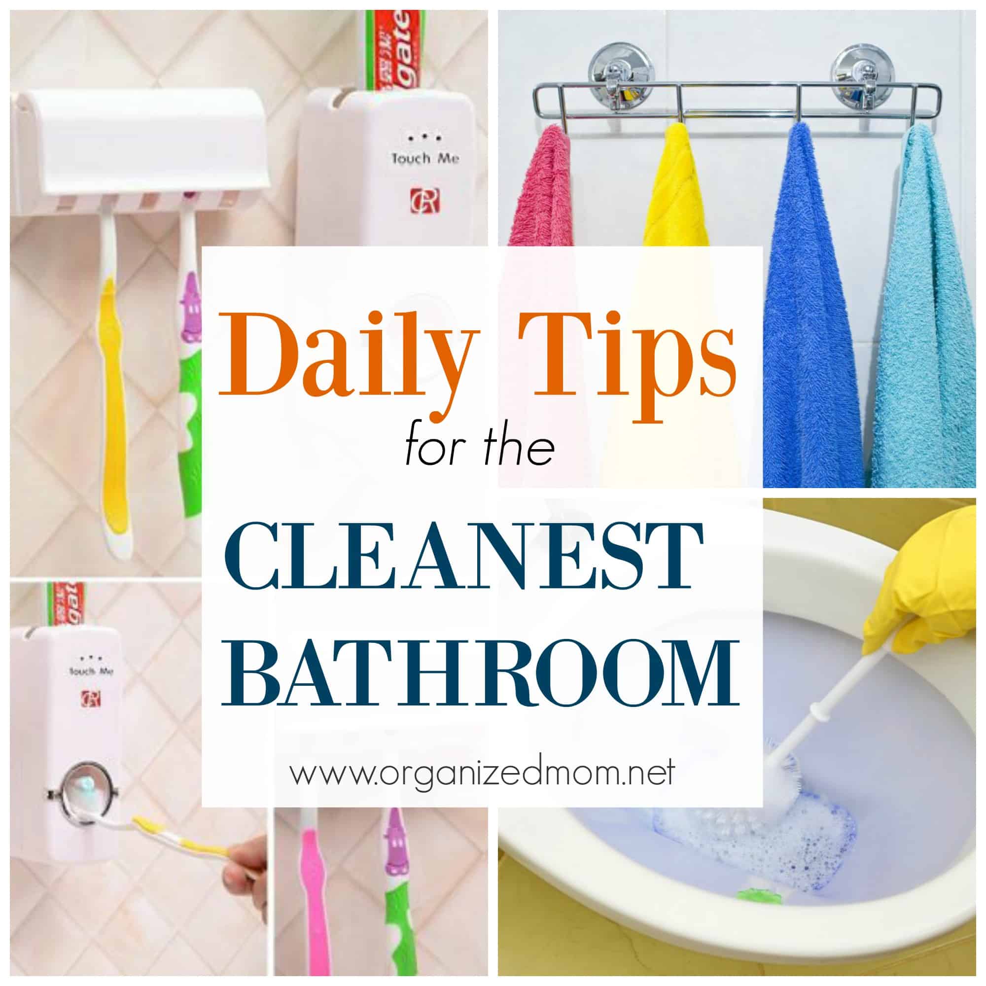 How to Clean Everything in your Bathroom! 