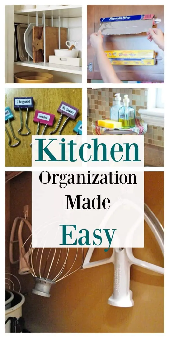 Kitchen organization made easy with 5 simple hacks