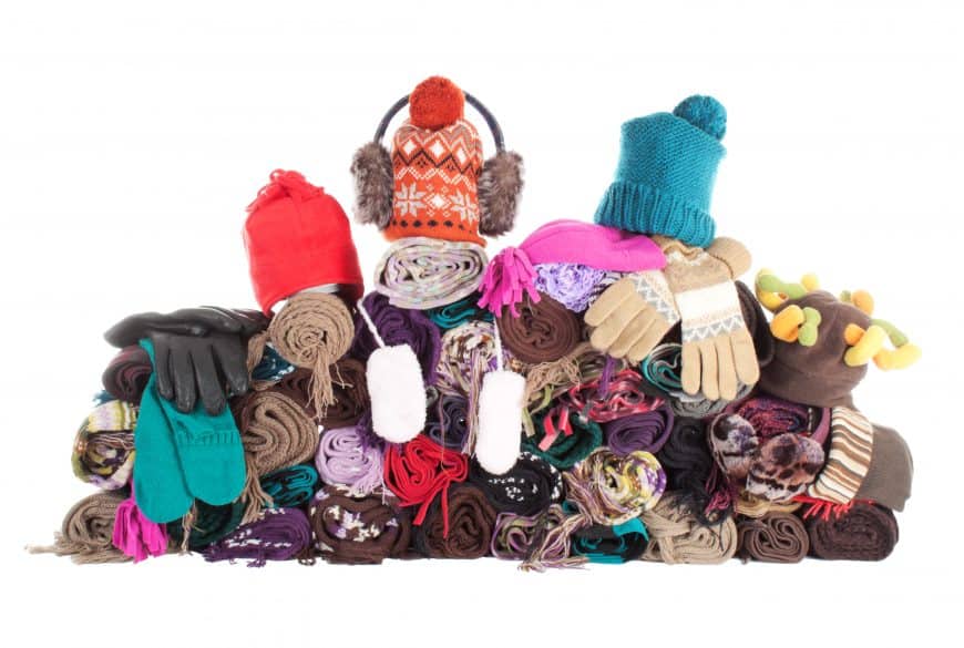 hats and scarves