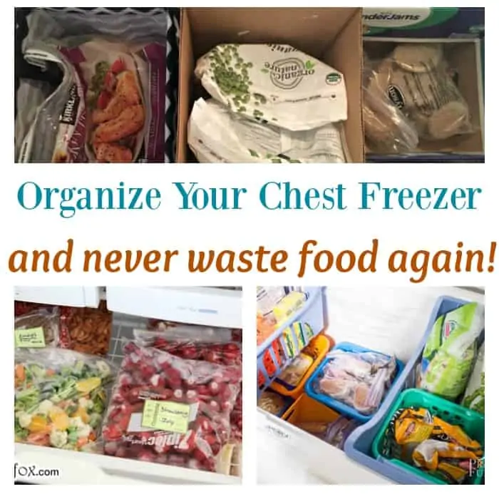 DIY KITCHEN- Organize your chest freezer and never waste food again!