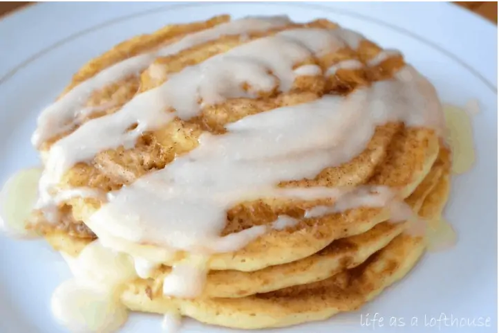 25 of the best cinnamon roll pancake recipes