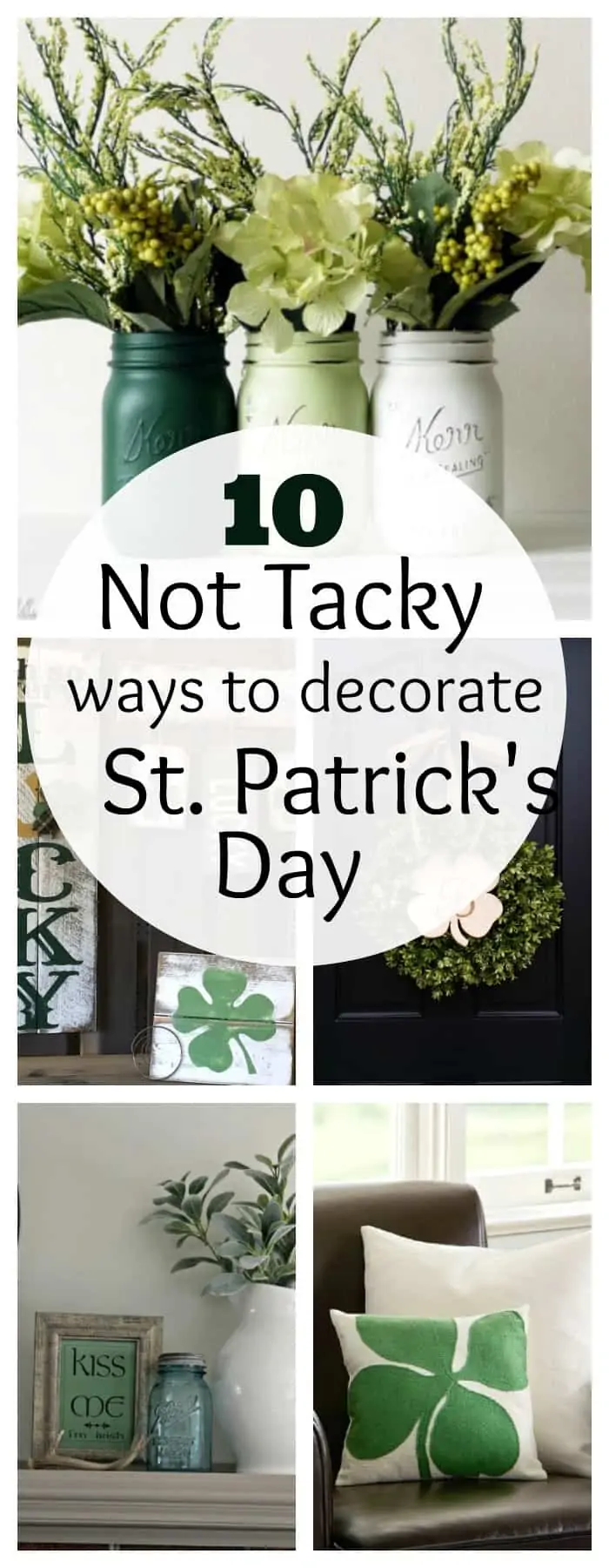 10 Ways to decorate for St Patrick's day