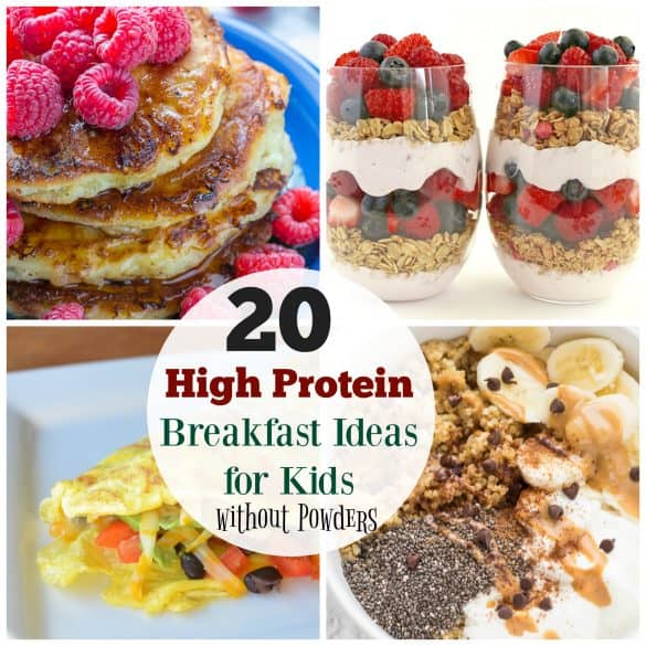 20 High Protein Breakfast Ideas for Kids - The Organized Mom