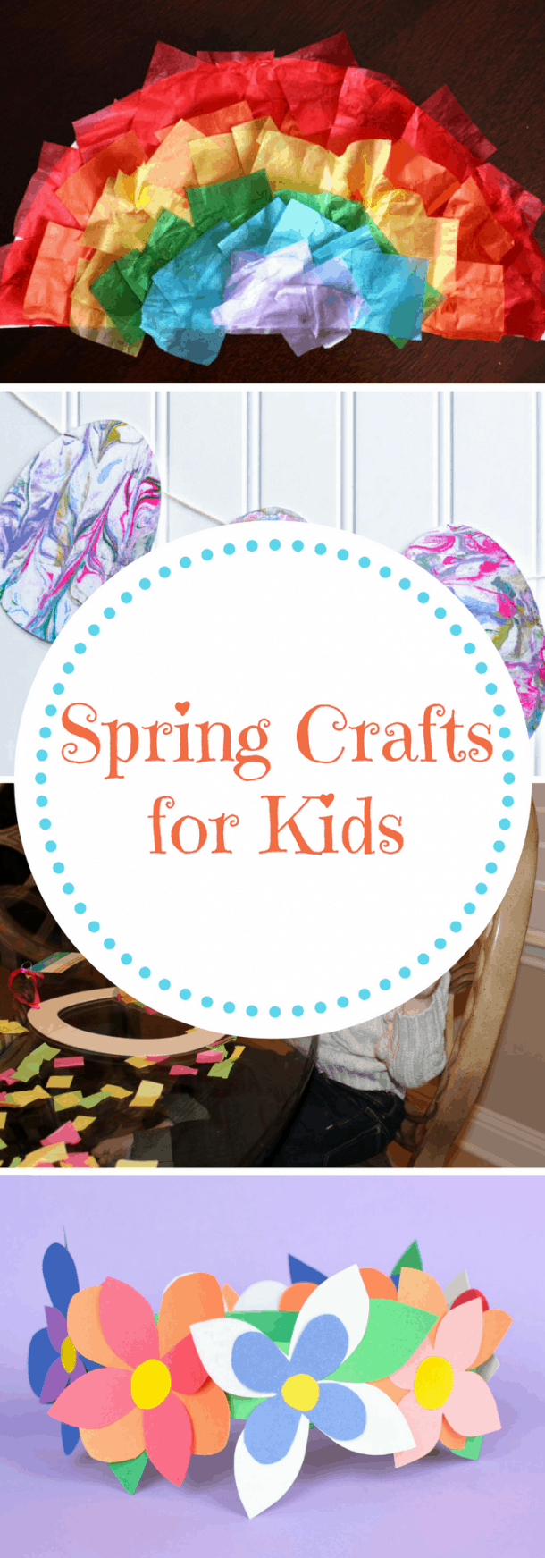 Colorful Spring Crafts for Kids – The Organized Mom
