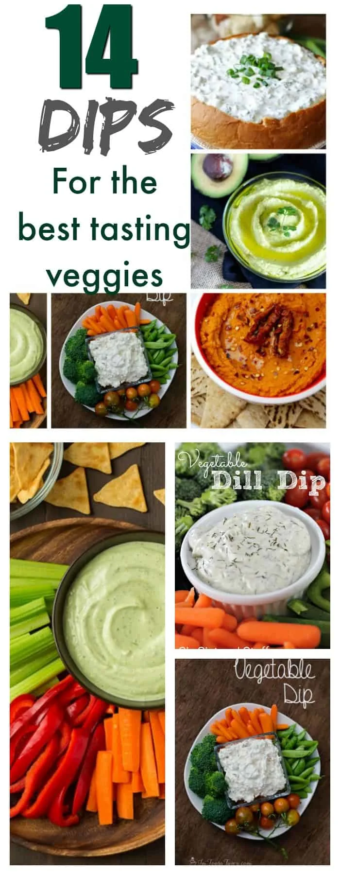 food and drink- 14 dips for the best tasting vegetables even your pickiest eater will eat