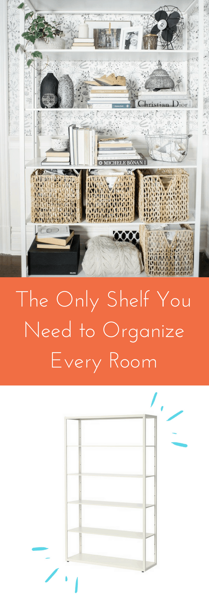 Get Organized With This Affordable Shelf Unit That Works In Every Room